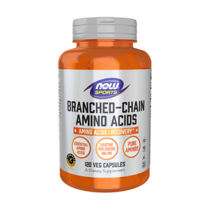 NOW Foods BCAA Branched Chain Amino Acids 120 капсул