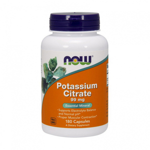 NOW Foods Potassium Citrate 99 мг 180 капсул
