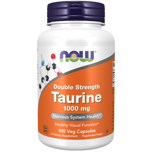 NOW Foods Taurine 1000 мг 100 капсул