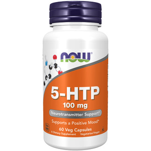  NOW Foods 5-HTP 100 мг 60 капсул