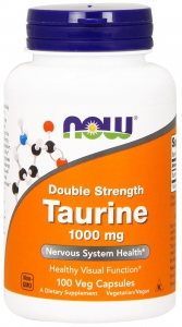 NOW Foods Taurine 1000 мг 100 капсул