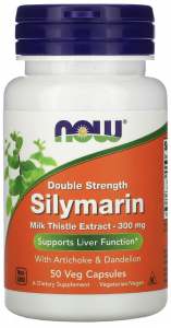 NOW Silymarin 50 капсул