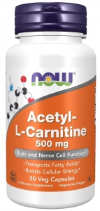 Acetyl L-Carnitine 500 мг 50 капсул